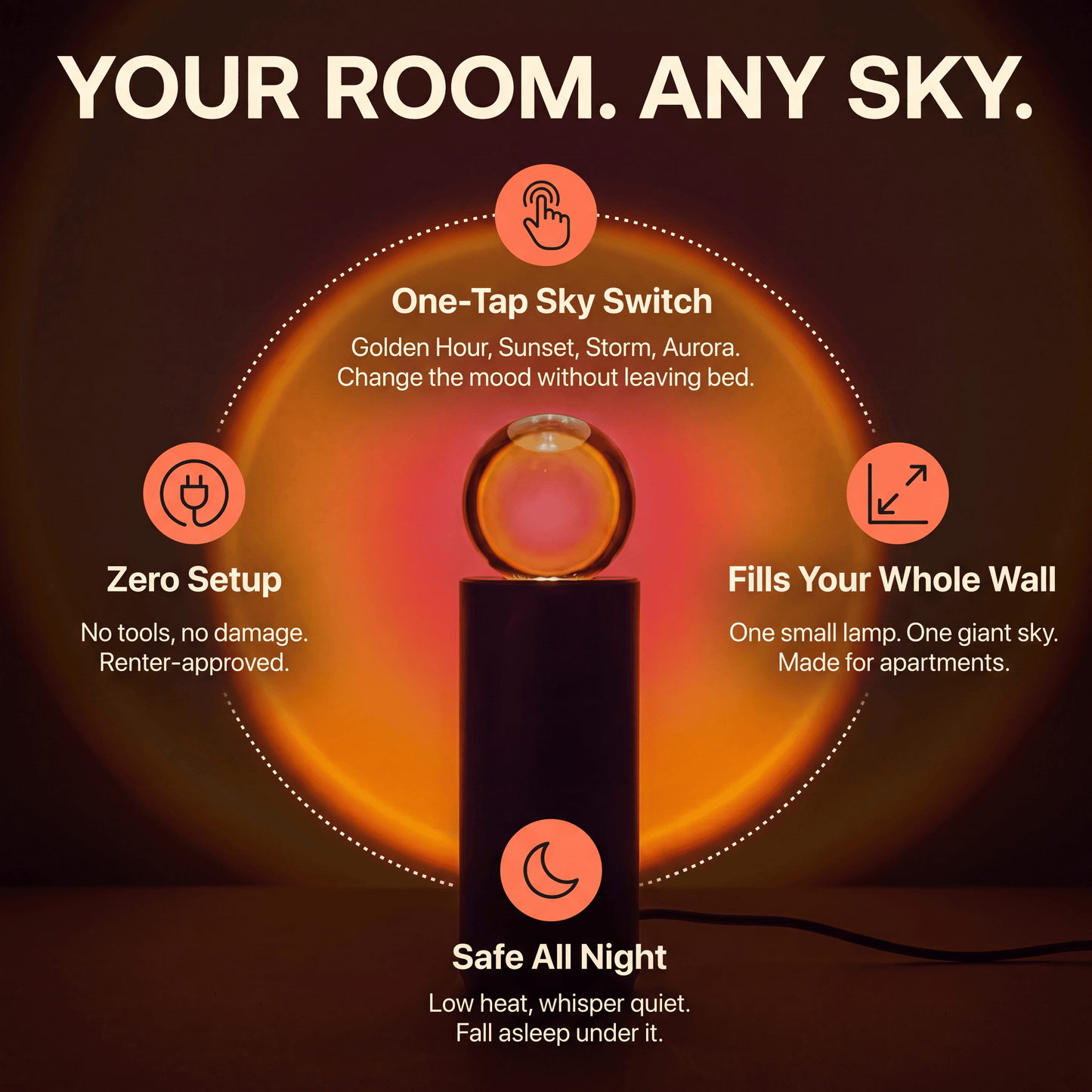 Skyren™ Weather Projection Lamp